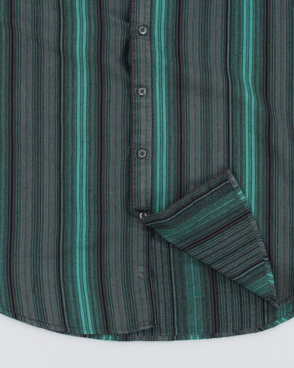 Vintage Y2k 00s Alfani Stripe Short - L