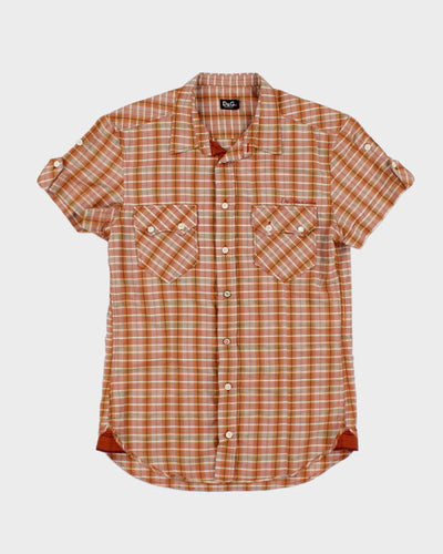 Y2k 00s Dolce & Gabbana  Check Shirt - S