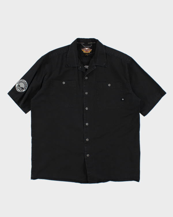 Harley Davidson Motorcycles Embroidered Shirt - L