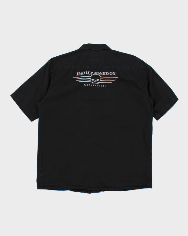 Harley Davidson Motorcycles Embroidered Shirt - L