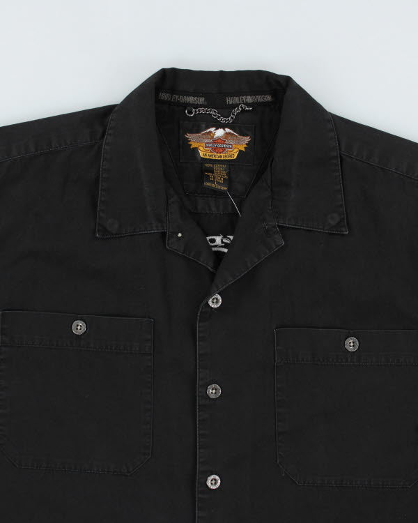 Harley Davidson Motorcycles Embroidered Shirt - L
