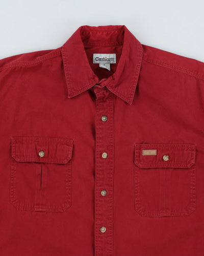 Vintage 00s Carhartt Red Shirt - L
