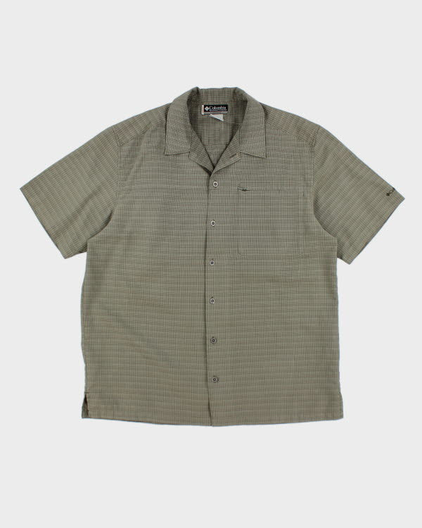 Y2k 00s Columbia Check Shirt - L