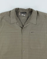 Y2k 00s Columbia Check Shirt - L