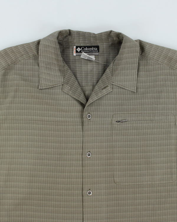 Y2k 00s Columbia Check Shirt - L