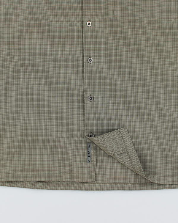 Y2k 00s Columbia Check Shirt - L