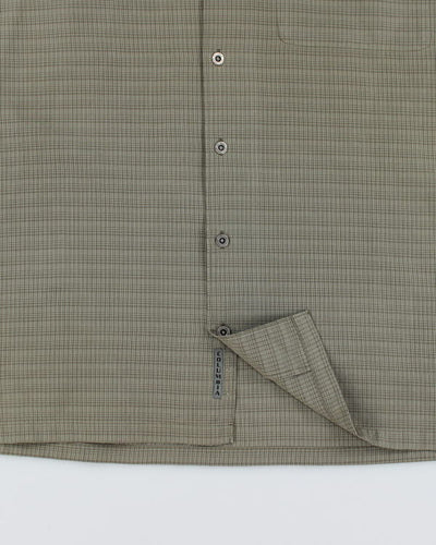 Y2k 00s Columbia Check Shirt - L