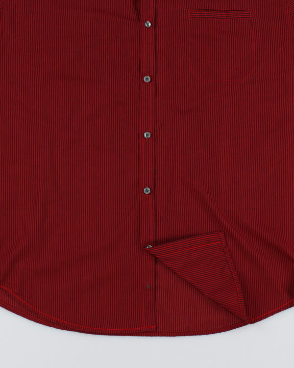 Y2k 00s For Him London Stripe Shirt - XXL