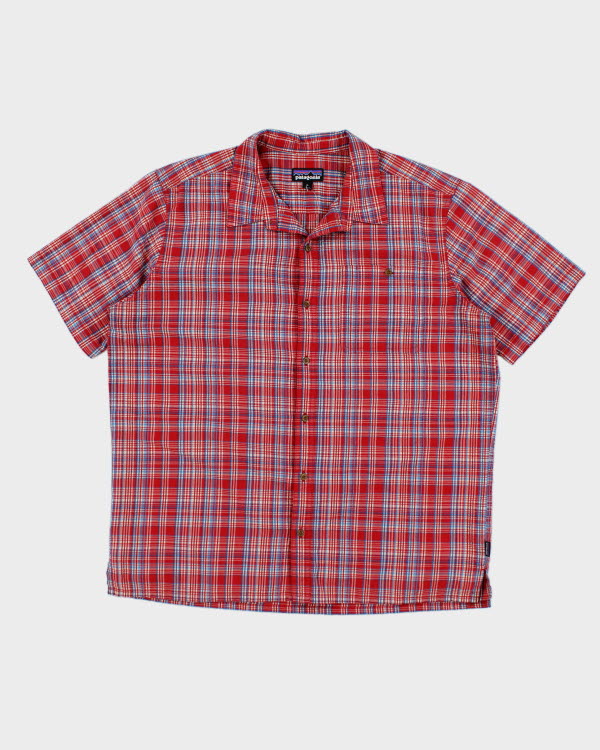 Patagonia Seersucker Check Shirt - XL