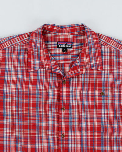 Patagonia Seersucker Check Shirt - XL