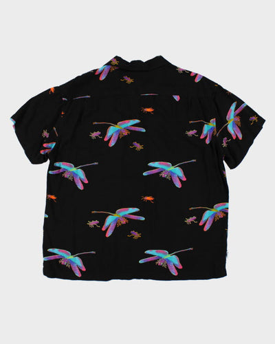 Obey Dragon Fly All Over Print Shirt - L