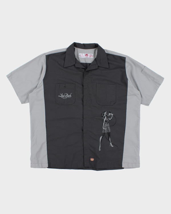 Vintage Red Kap Workwear Print Shirt - XXL