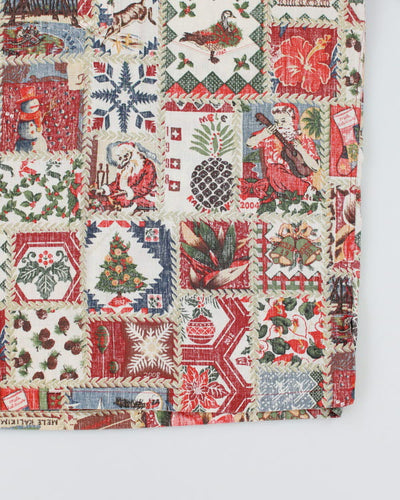 Vintage Mele Kalikimaka Rey Spooner Christmas Shirt - M