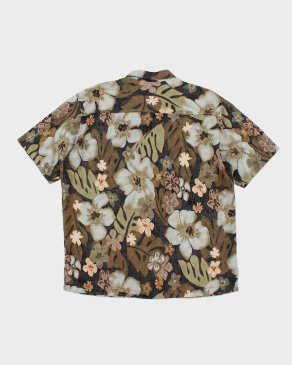 Y2k 00s Tori Richards Silk Shirt - XL
