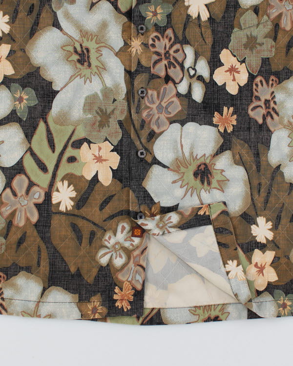 Y2k 00s Tori Richards Silk Shirt - XL