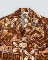 Vintage 70s Pattern Shirt - M