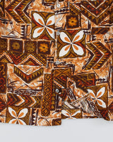 Vintage 70s Pattern Shirt - M