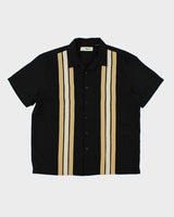 Vintage Penman's Black Cuban Buttoned Shirt - L