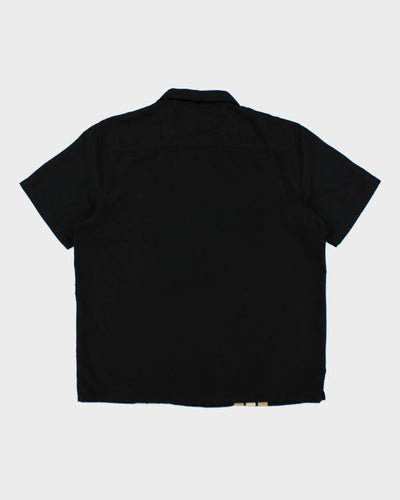 Vintage Penman's Black Cuban Buttoned Shirt - L
