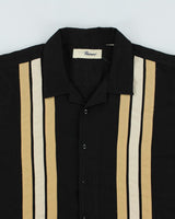 Vintage Penman's Black Cuban Buttoned Shirt - L