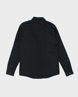 Dolce &amp; Gabbana Black Textured Shirt - M