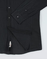 Dolce &amp; Gabbana Black Textured Shirt - M