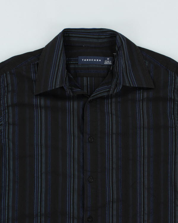 Y2k 00s Tarocash Stripe Shirt - M