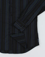 Y2k 00s Tarocash Stripe Shirt - M