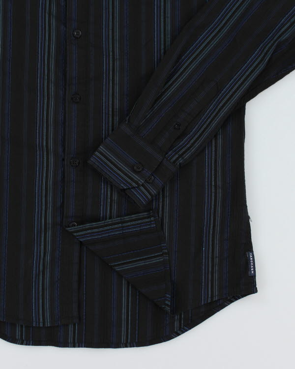 Y2k 00s Tarocash Stripe Shirt - M