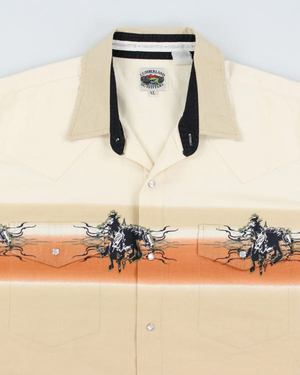 Vintage 90s Cumberland Outfitters Western Snap Shirt - XL