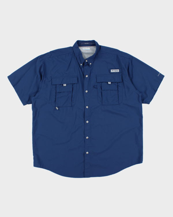 Columbia PFG Blue Shirt - L