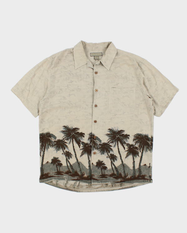 Vintage Naturalife SIlk Shirt - L