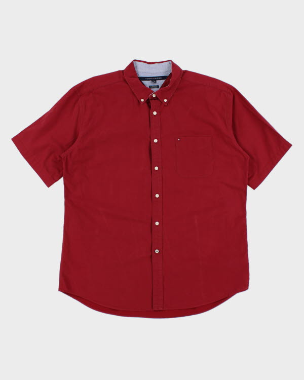 Tommy Hilfiger Red Shirt - XL