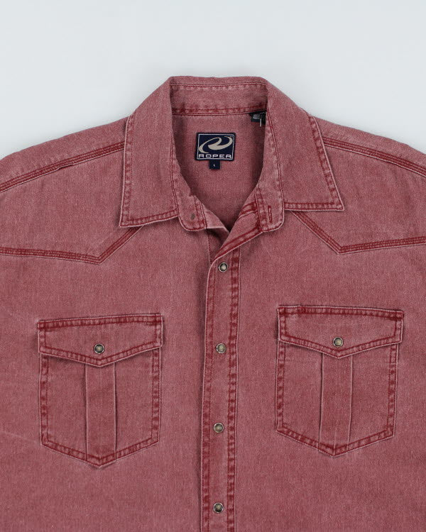 Vintage Roper Red Shirt - L