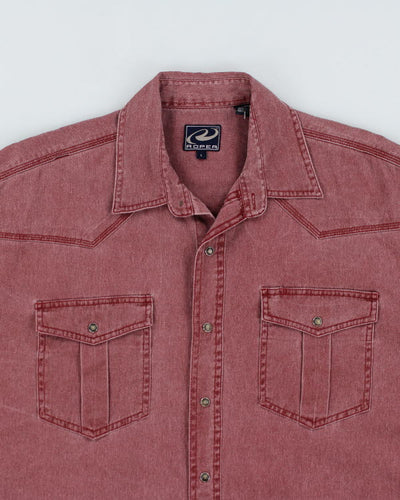 Vintage Roper Red Shirt - L