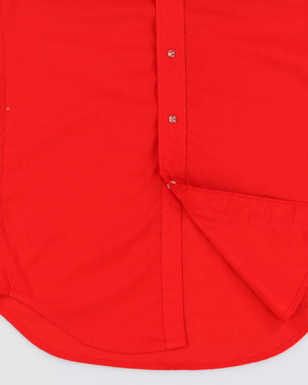 Vintage MWG 70s Red Western Shirt - S