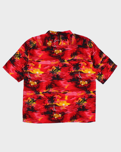 Vintage Aloha Joe Red Hawaiian Shirt - XXL