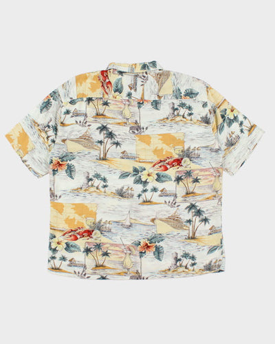 Vintage Campia Printed Hawaiian Shirt - XL