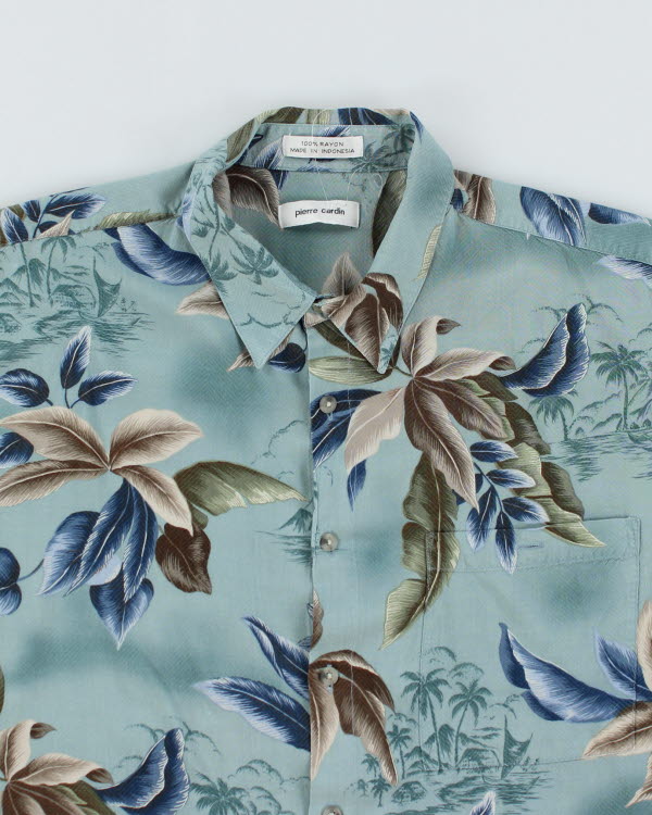Vintage 90's Pierre Cardin Hawaiian Shirt - XL