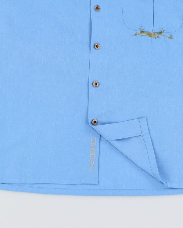 Vintage Bamboo Cay Blue Shirt - S