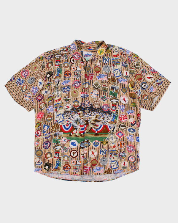 Reyn Spooner Genuine Merchandise World Series Shirt - XL