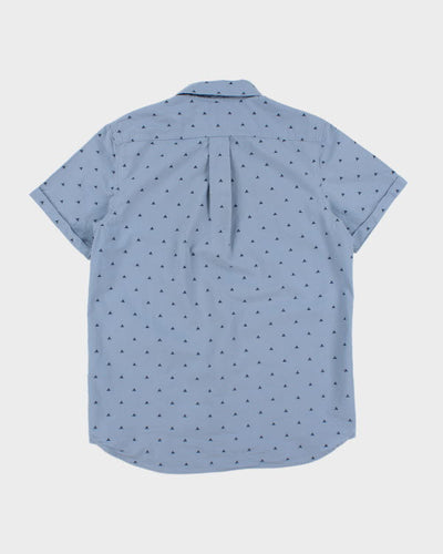 Vintage The North Face Patterned Short Sleeve Shirt - M