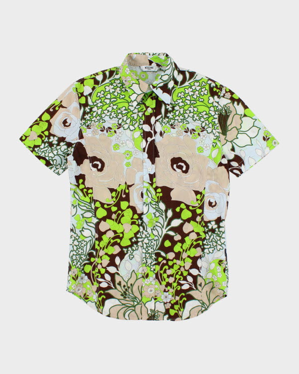 Vintage Moschino Floral Shirt - S
