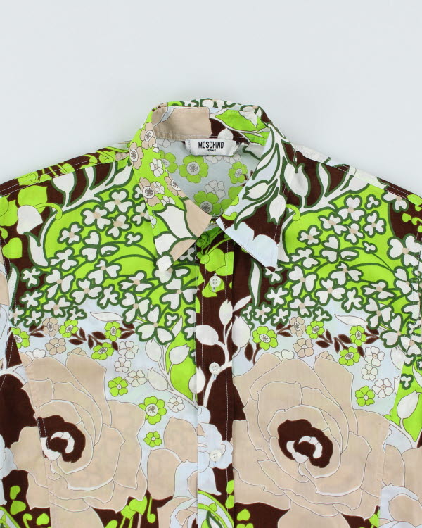 Vintage Moschino Floral Shirt - S