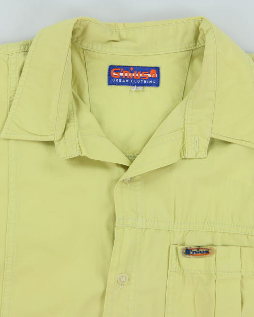 Vintage 90s G'nius Green Shirt - L