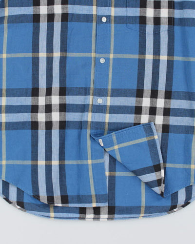 Burberry Long Sleeve Check Shirt - L