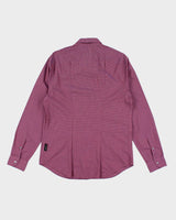 Emporio Armani Purple Check Shirt - L