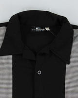 Vintage 90s Positano Bowling Shirt - L