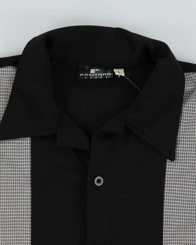 Vintage 90s Positano Bowling Shirt - L