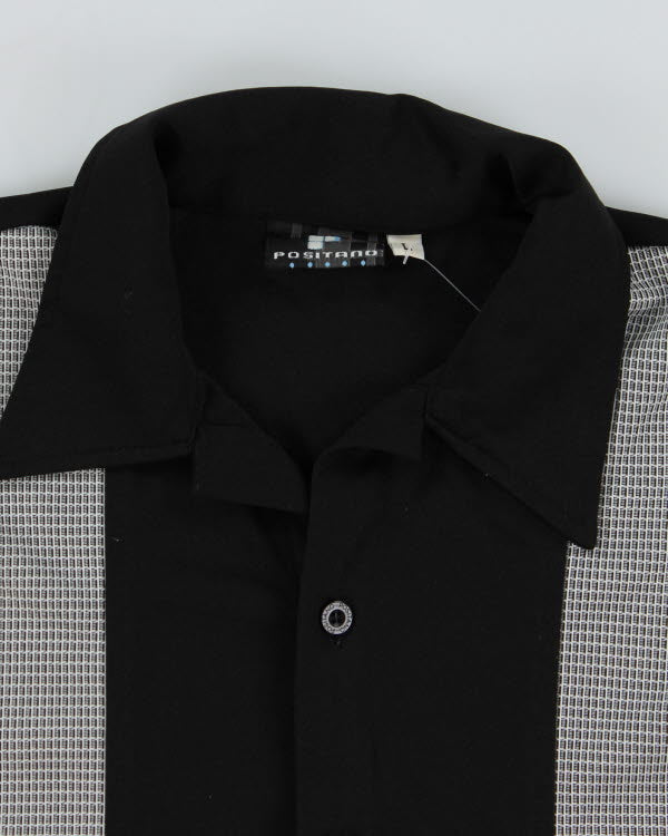 Vintage 90s Positano Bowling Shirt - L